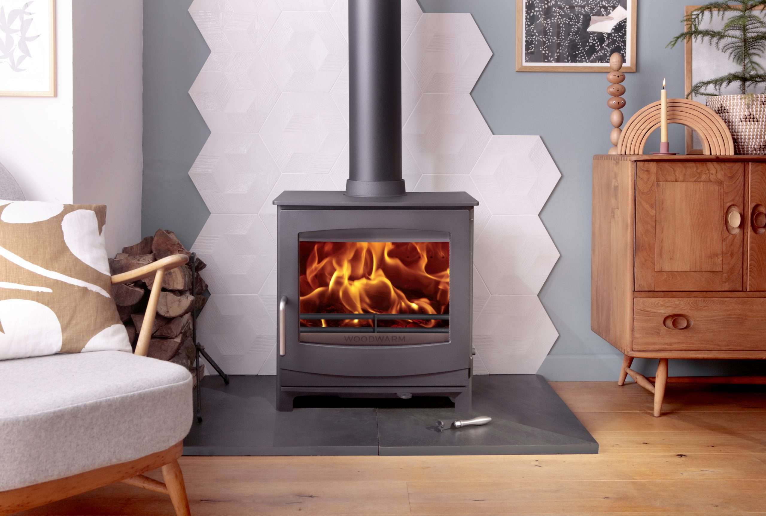 Woodwarm Fireview Eco 5Kw