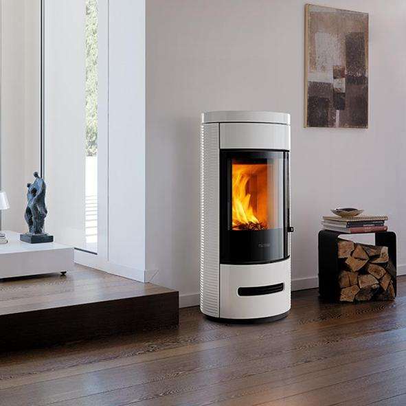 piazetta modern wood burning stove