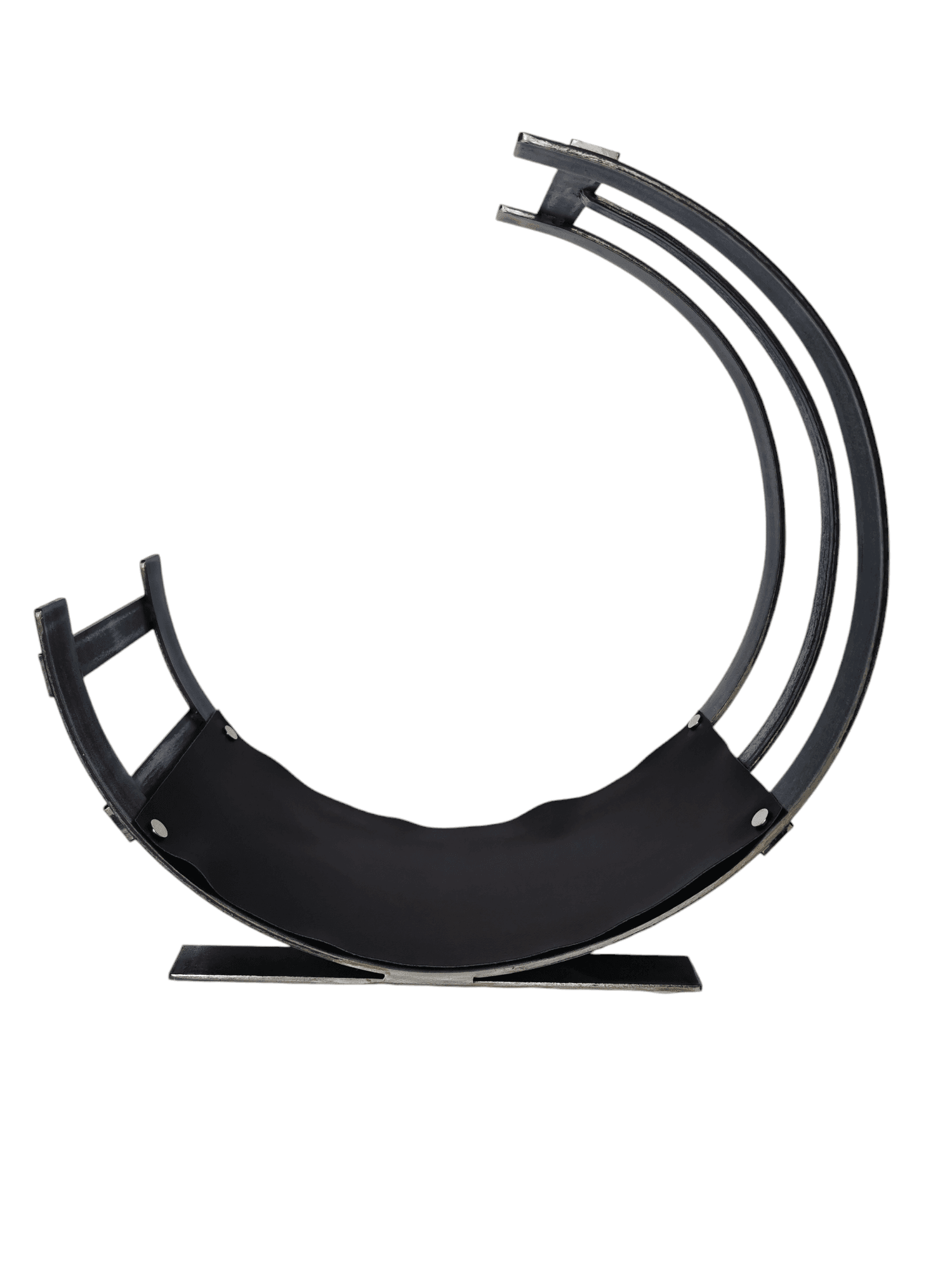 Solid steel Log Ring