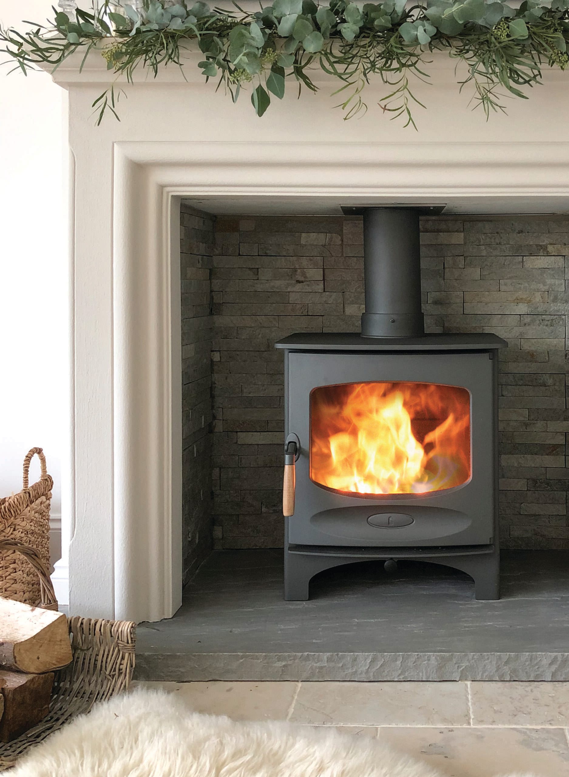 Charnwood C-Five Gunmetal wood burning stove