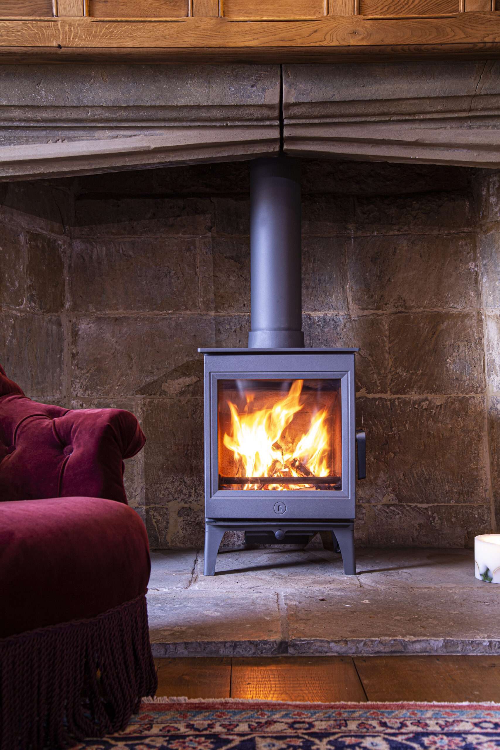 Cranmore 5 Gunmetal wood burning stove