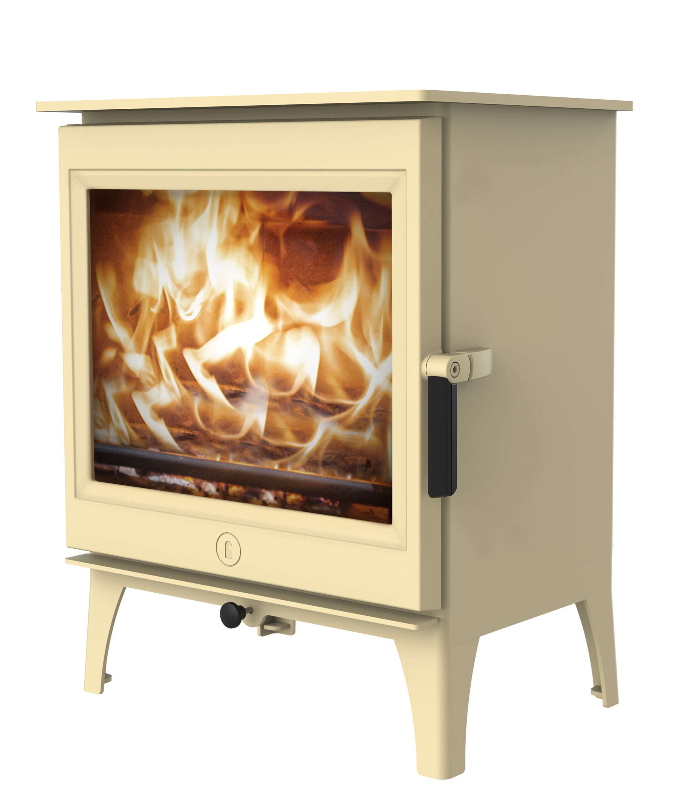 Cranmore 7 wood burning stove almond