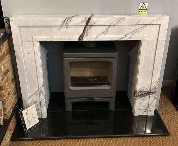 Chesneys manhattan fireplace stove marble surround