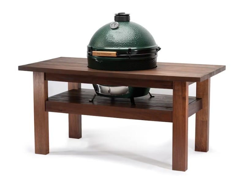 Big Green Egg - XL EGG Classic Premium Mahogany Table Bundle