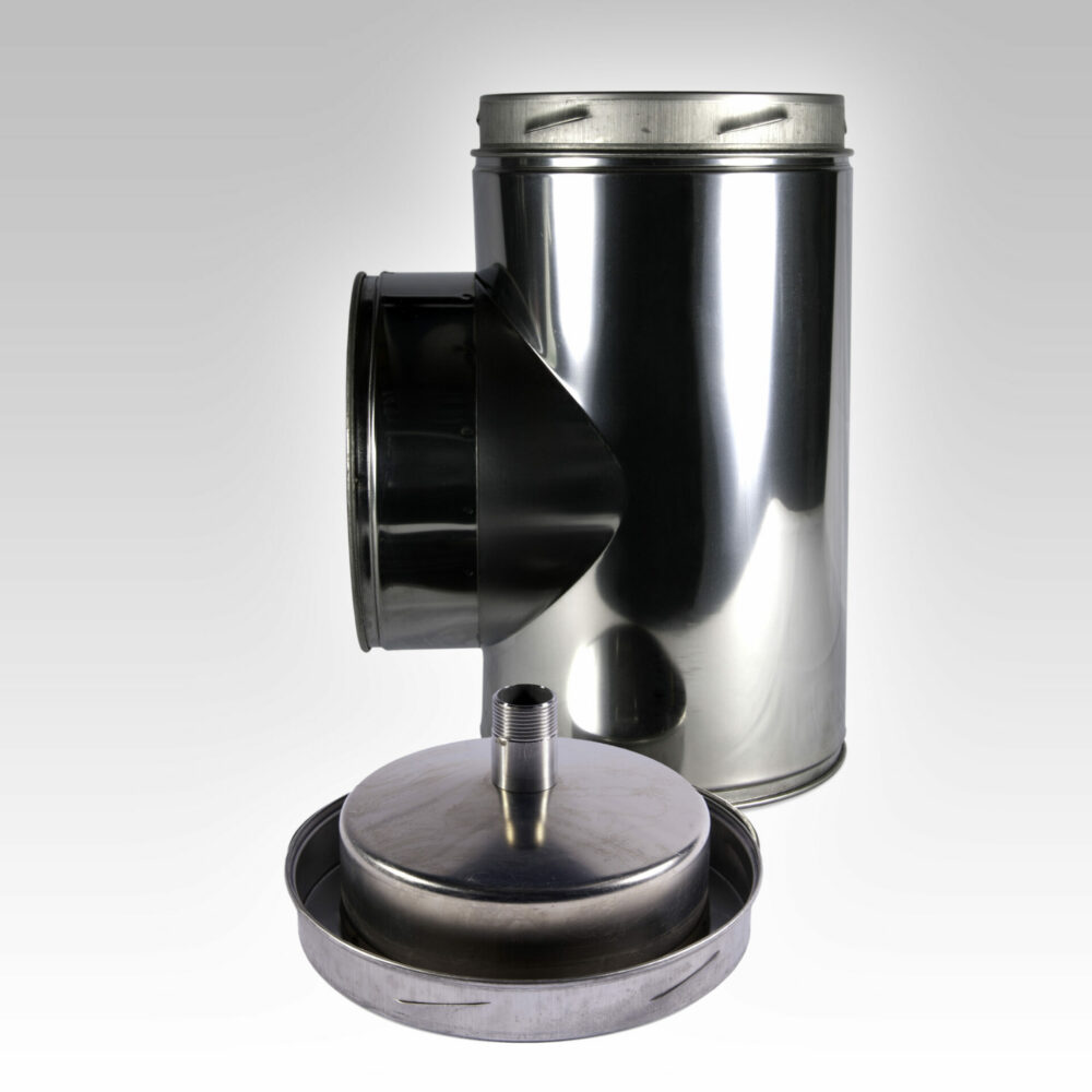 90 Degree Tee- 125mm int.
